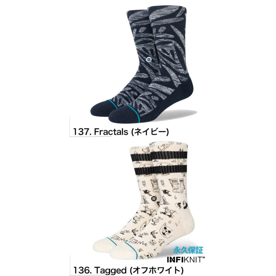 STANCE SOCKS スタンス ソックス 2200円シリーズ 靴下 インフィニット メンズ レディース ブランド おしゃれ 派手 ロング クルー 長い スポーツ カジュアル｜luxurious-store｜07