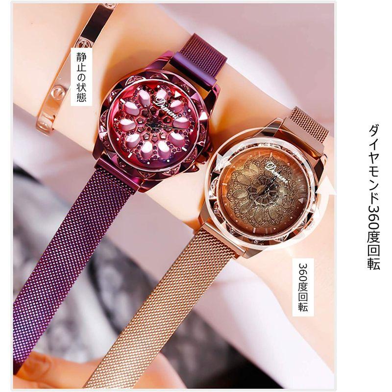大人気定番商品 腕時計 RORIOS レディース アナログ クォーツ 可愛い キラキラ 回転ベゼル 花 時計 ウォッチ 360度回転可能 磁気メッシュバンド 腕時計用ベルト、バンド - lolas.com.co 大人気定番商品 腕時計 RORIOS レディース アナログ クォーツ 可愛い キラキラ 回転ベゼル 花 時計 ウォッチ 360度回転可能 磁気メッシュバンド 腕時計用ベルト、バンド - lolas.com.co