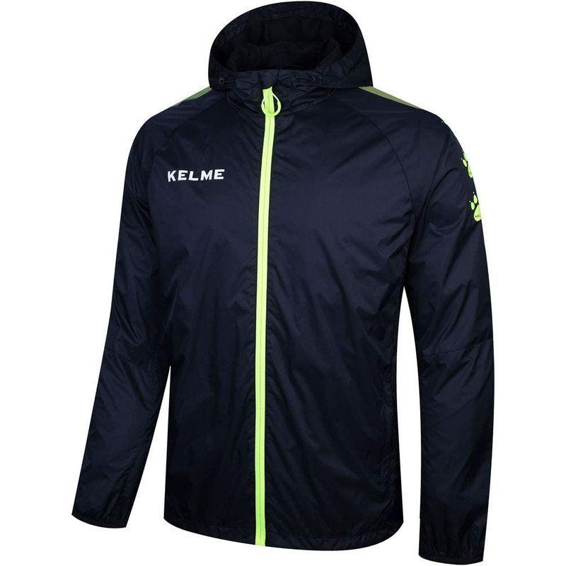 ケルメ (kelme) ウィンドジャケット (WIND-JAKET) ブラック×ネオンイエロー Lサイズ 3881211|luxurytravelonline|03