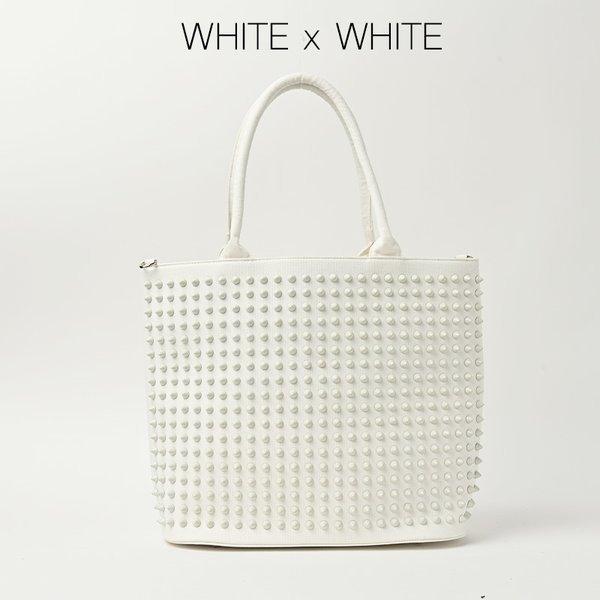 送料無料 鞄 トートバッグ メンズ レディース スタッズ トゲトゲ  