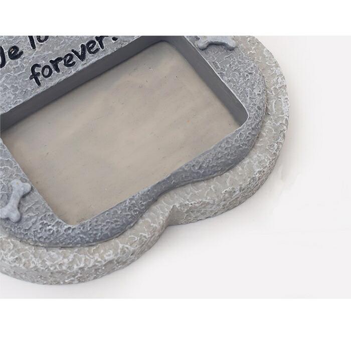 送料無料 ペット 墓石 メモリアル 位牌 仏具 メモリアルオブジェ 犬 愛犬 猫 ハート 記念品 思い出 写真立て 仏壇 | ブランド登録なし | 04