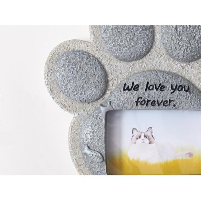 送料無料 ペット 墓石 メモリアル 位牌 仏具 メモリアルオブジェ 犬 愛犬 猫 ハート 記念品 思い出 写真立て 仏壇 | ブランド登録なし | 05