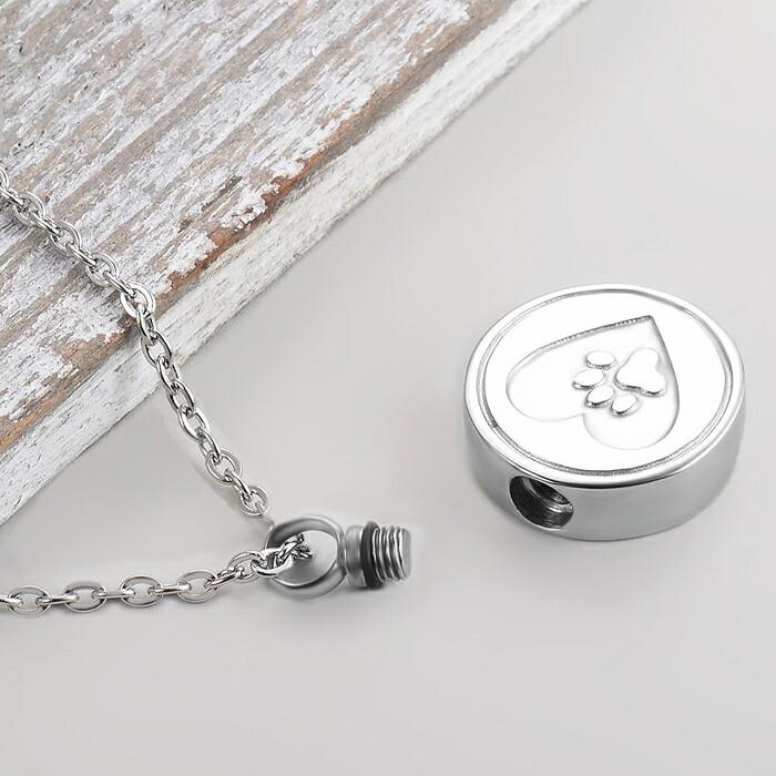 送料無料 遺骨ペンダント 犬 猫 ペット ステンレス ネックレス アクセサリー メモリアルジュエリー レディース メンズ | ブランド登録なし | 02