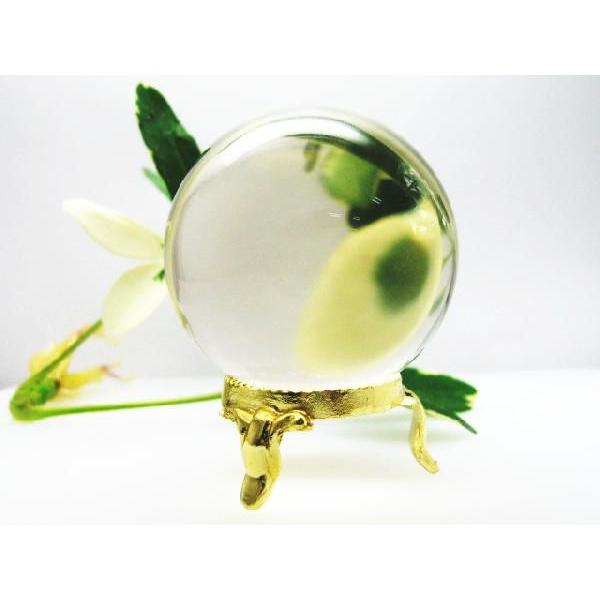 特価商品/訳あり 天然石丸玉 水晶 50〜52mm玉 パワーストーン 置物 台