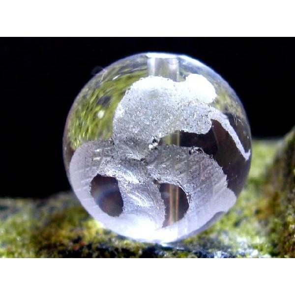 干支 彫刻ビーズ　水晶玉１４mm/巳｜luz