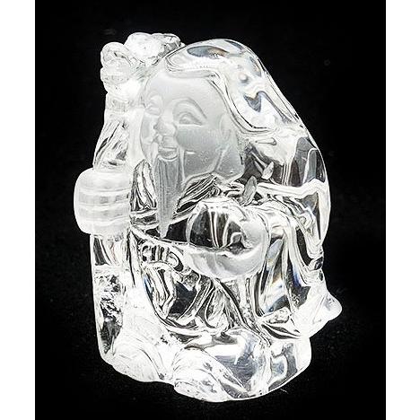 わけあり!天然石置物 七福神水晶 大 台座・箱付き 35〜40mm前後 わけあり!天然石置物 七福神水晶 大 台座・箱付き 35〜40mm前後