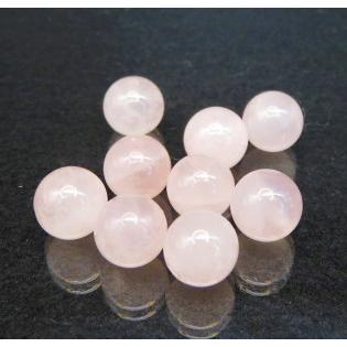 ローズクォーツ 8.0mm玉 AA 1粒売 天然石ビーズ バラ売り アクセサリー パーツ ハンドメイド 材料 穴あき ばら売り パワーストーン |  | 03