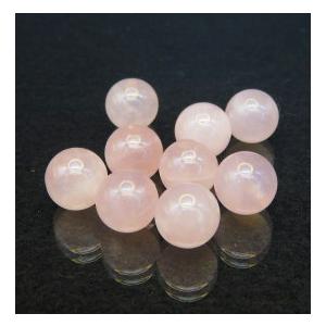ローズクォーツ 8.0mm玉 AA 1粒売 天然石ビーズ バラ売り アクセサリー パーツ ハンドメイド 材料 穴あき ばら売り パワーストーン |  | 04