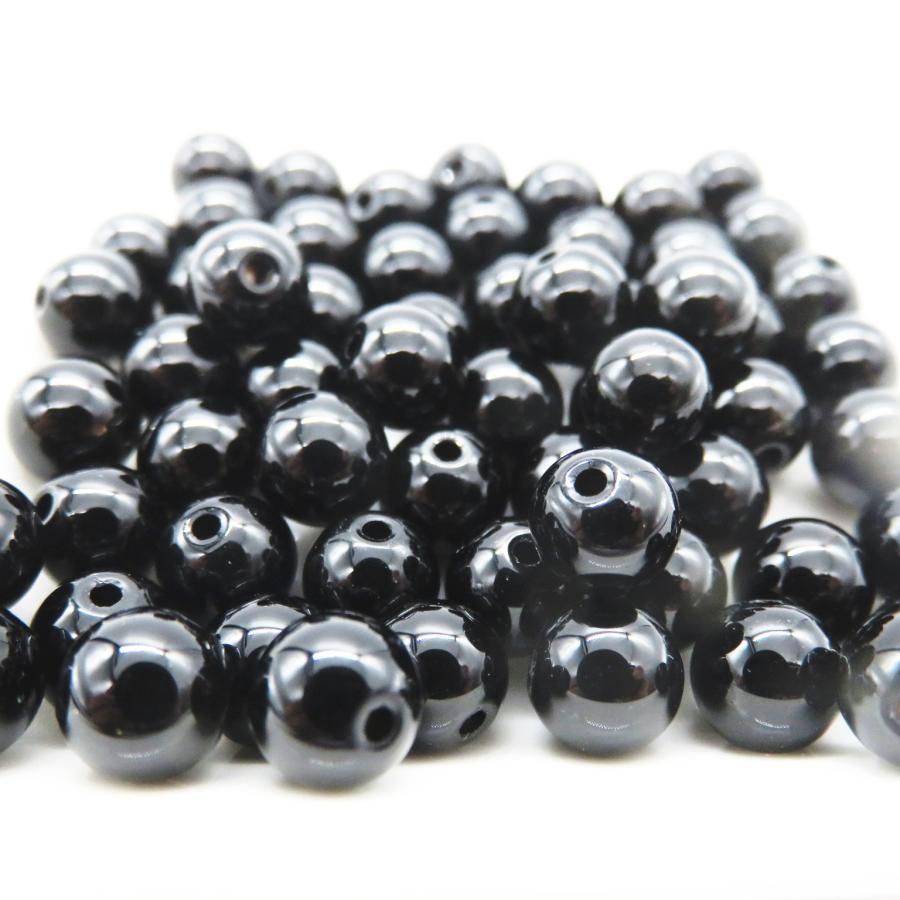 天然石ビーズ モリオン (黒水晶) 6.0mm 1粒売り チベット産 ラウンド 丸玉 バラ売り 穴空 |  | 04