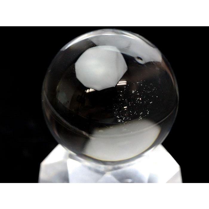 水晶丸玉 AA 12mm前後 1個販売 天然石 パワーストーン【穴なし