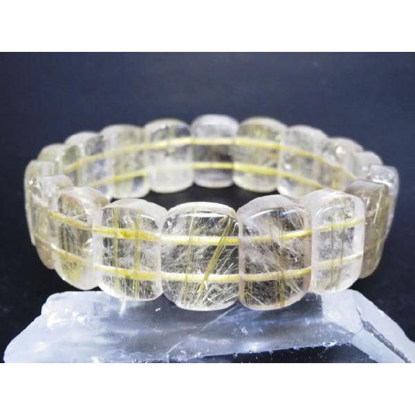 ルチルクォーツブレスレット 　　1025