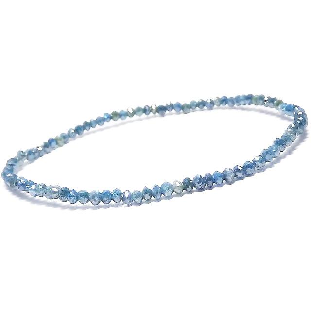 ブルーダイヤモンドのブレスレット 希少宝石/最強品質】ブラック