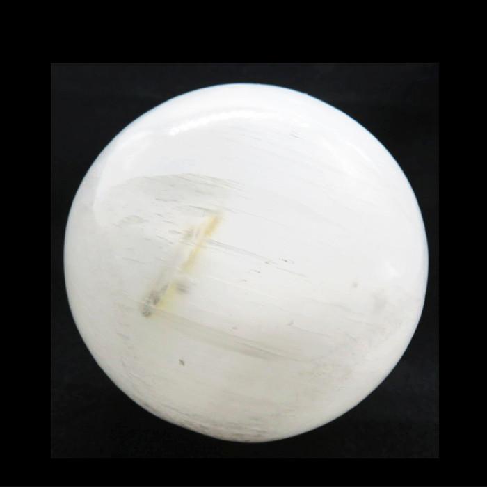 丸玉 セレナイト Selenite 40mm玉 1個売り 天然石 球体 置物 鉱物 原石 