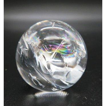 美品！水晶玉パワーストーン　天然レインボー　70mm 美品！水晶玉パワーストーン 天然レインボー 70mm 美品！水晶玉