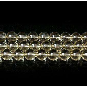 高品質 ゴールデン ラブラドライト 10.0mm AAA 20粒売り/半連（メキシコ産）