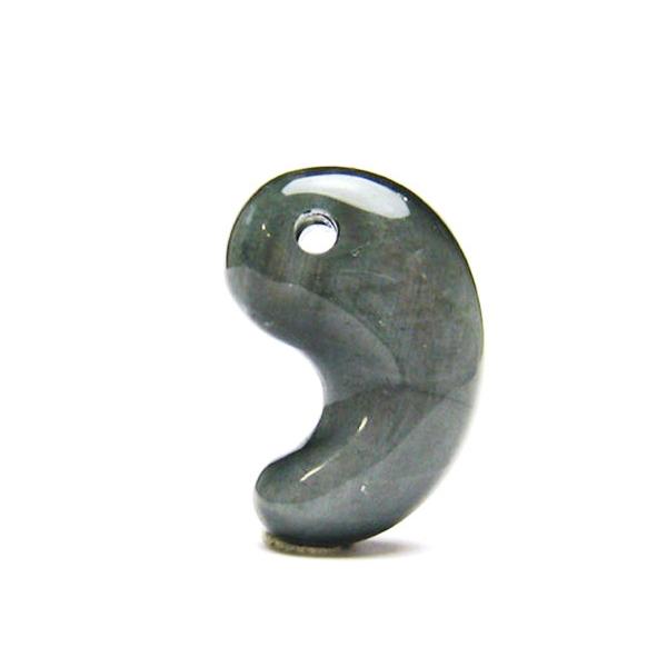 古代勾玉 イーグルアイ(クォーツァイトキャッツアイ) 20mm 1個 : luz