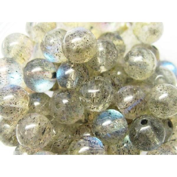 高品質 天然石ビーズ ラブラドライト 5.0mm AAAパワーストーン/粒売り 