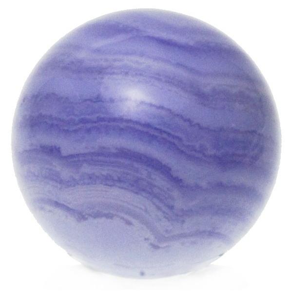 レアカラー フラワーアゲート ブルーレース共生 天然ジオード スフィア