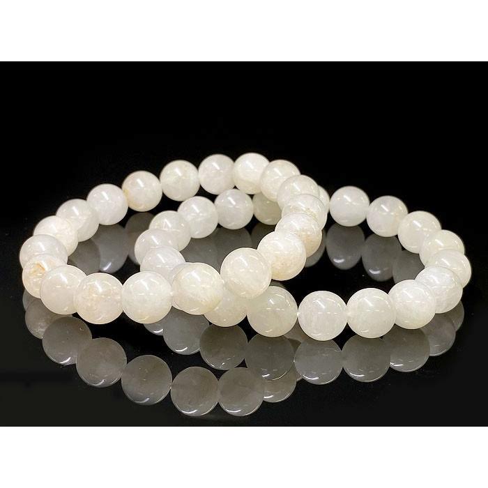 乙女鉱山産乙女水晶８mm２４玉ブレスレット 乙女鉱山産乙女水晶8mm24玉ブレスレット