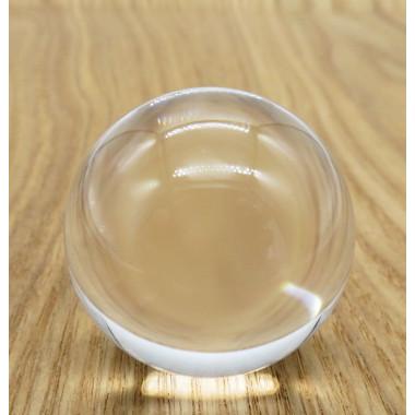 天然石 水晶丸玉 46〜47mm玉 クリアー品質ランク-AA 僅かにキス有 水晶 水晶球 穴無 透明度高い 置物 原石 クリアウォーター パワーストーン_1