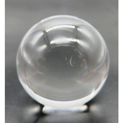 天然石 水晶丸玉 46〜47mm玉 クリアー品質ランク-AA 僅かにキス有 水晶 水晶球 穴無 透明度高い 置物 原石 クリアウォーター パワーストーン_3