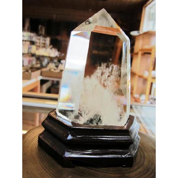 水晶ポイント台付 497 : luz - 通販 - Yahoo!ショッピング