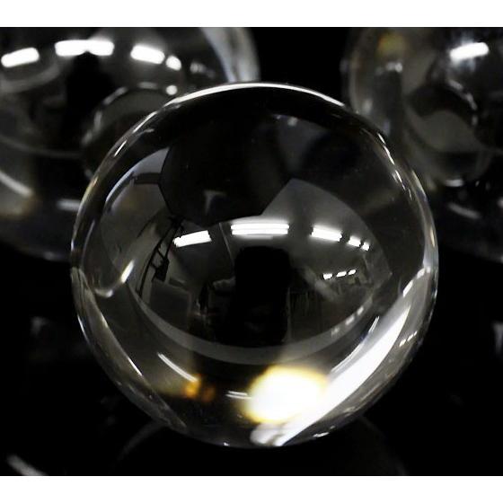 天然石 水晶丸玉 38〜39mm玉 クリアー品質ランク-AA 僅かにキス有 水晶