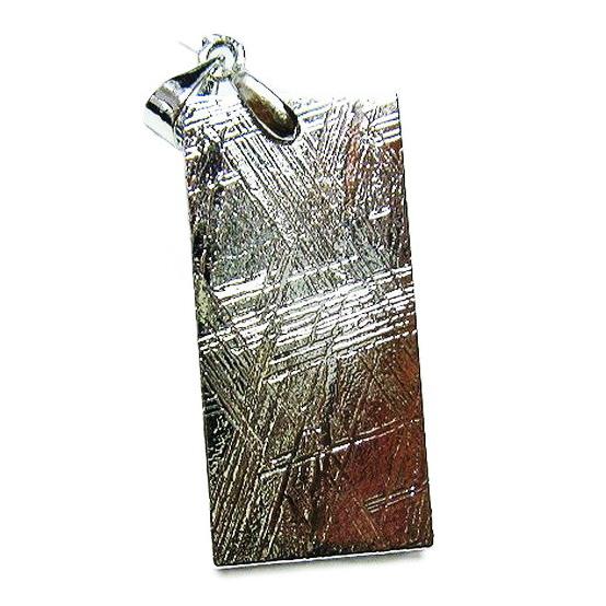 ペンダント シルバーギベオン Meteorite(メテオライト) 28x13x2mm