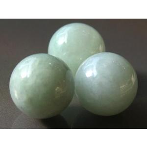 丸玉ヒスイ(本翡翠) 12.0mm 【穴無】 1個 : luz - 通販 - Yahoo