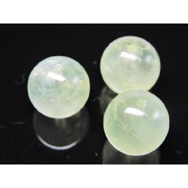 高品質 天然石ビーズ プレナイト AAA 8.0ミリ玉 1粒売り |  | 01