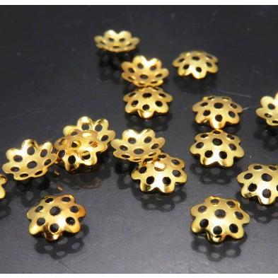 金座 メタルパーツ キャップ 8.0ミリ ゴールド １個 | 