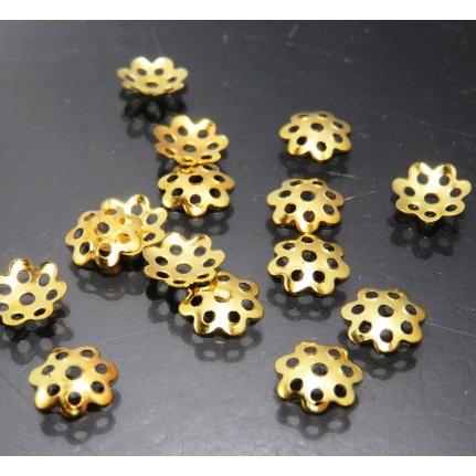 金座 メタルパーツ キャップ 8.0ミリ ゴールド １個 |  | 02