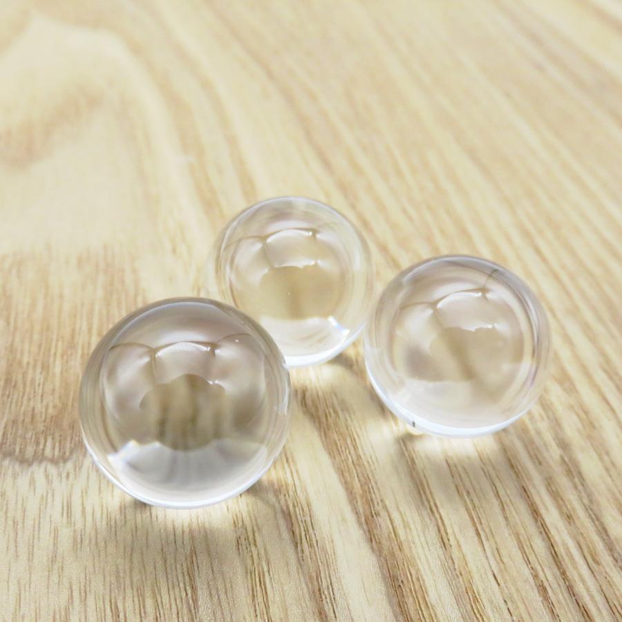 丸玉 水晶 20mm玉 AA クリアー 1個売り/穴無 多少傷有り 透明度高い 高