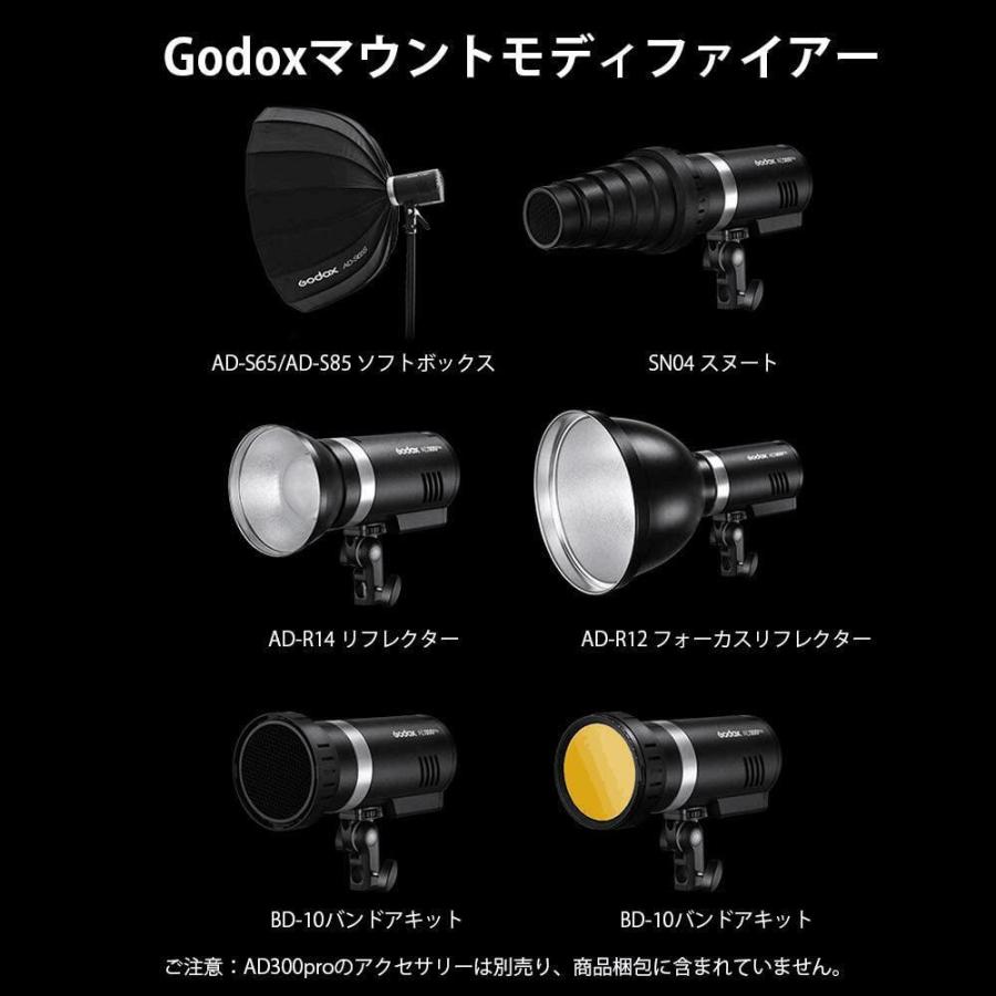 Godox AD300Pro フラッシュストロボ 2.4GTTL 300W 1/8000HSS 2色 