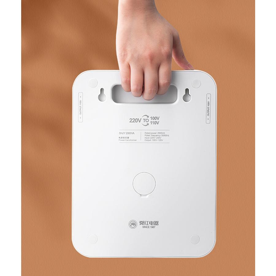 58%OFF!】 変圧器 2000W 新タイプおしゃれ 昇圧専用変圧器 アップ