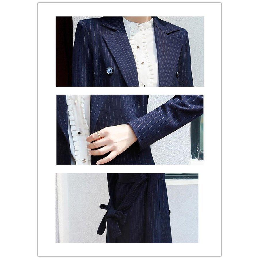 魅力的な カジュアル 大きめ ロング丈コート レディース テーラードジャケット ダブルボタン 面接 卒業式 入学式 フォーマル スーツジャケット 秋 春 薄手 ゆったり テーラード ブレザー 欠品の場合はメールにてご連絡いたします ご了承ください はい 了承済み