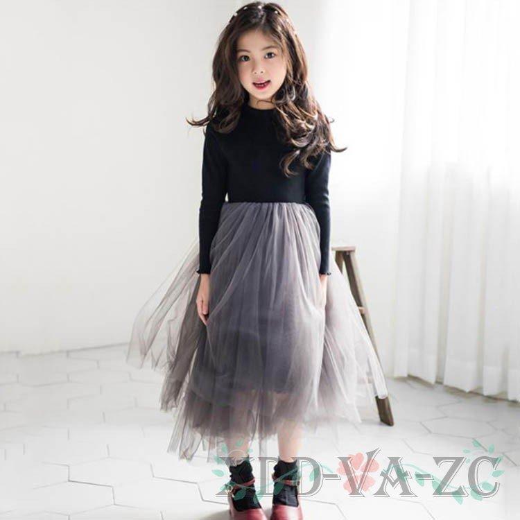 割引本物 子供服 ワンピース キッズ 女の子 長袖 おしゃれ 秋冬 韓国子供服 ジュニア ワンピース 丸首 子供ドレス Dress カジュアル 可愛い 通学着 新品 新品最安値 Ssl Daikyogo Or Jp