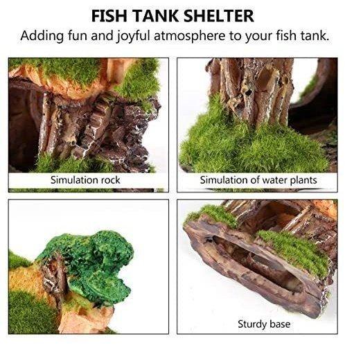 水槽 オブジェ Ledmomo 水草 New 金魚 エビ 爬虫類 隠れ家 置物 オーナメント カラフル 9x9cm 水槽用模型 Xaagaan Com