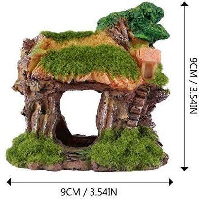水槽 オブジェ Ledmomo 水草 New 金魚 エビ 爬虫類 隠れ家 置物 オーナメント カラフル 9x9cm 水槽用模型 Xaagaan Com
