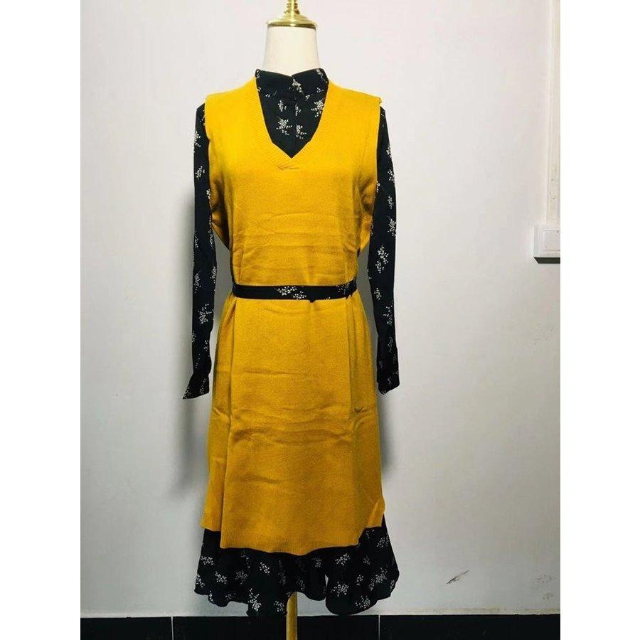 21セール 2点セット ワンピース ニットベスト 上下セット レディース セットアップ ワイドパンツ 19春夏新作 大きいサイズ セットアップ 色 図の通り Pathwaysfl Org