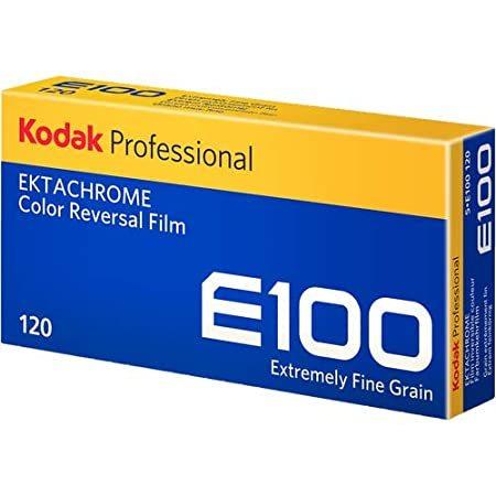 Kodak プロフェッショナル Ektachrome E100 カラー透明フィルム (120ロールフィルム 5パック)