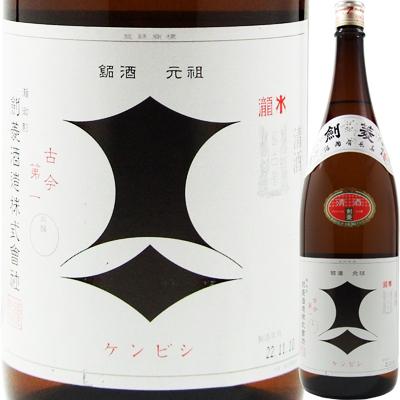 剣菱 上撰 1.8L×2本 箱入り 一升瓶 日本酒 ギフト 御中元 プレゼント