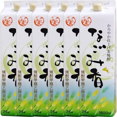 なごみ香（麦焼酎） 1．8Lパック×6本（1ケース） 焼酎 芋