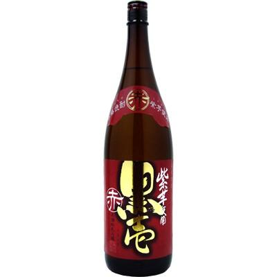 萬世酒造 芋焼酎 黒壱 赤 紫芋造り 25度 1.8L 鹿児島 本格焼酎 芳醇な