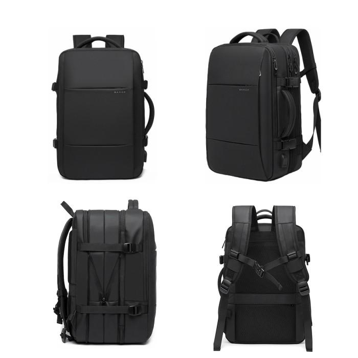【美品】  ブラックリュック、ビジネスバック リュックサック ビジネスリュック大容量 リュック メンズ レディース