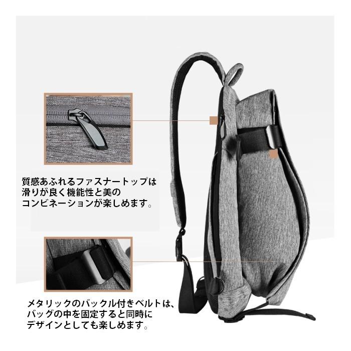 CAI（カイ） ボディバッグ メンズ レディースワンショルダー タテ型 スポーツバッグ 撥水   ショルダーバッグ  斜め掛けバッグ 軽量 iPad P-6005