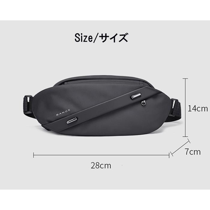 ボディバッグ メンズ レディース ワンショルダーバッグ 通勤 通学 斜