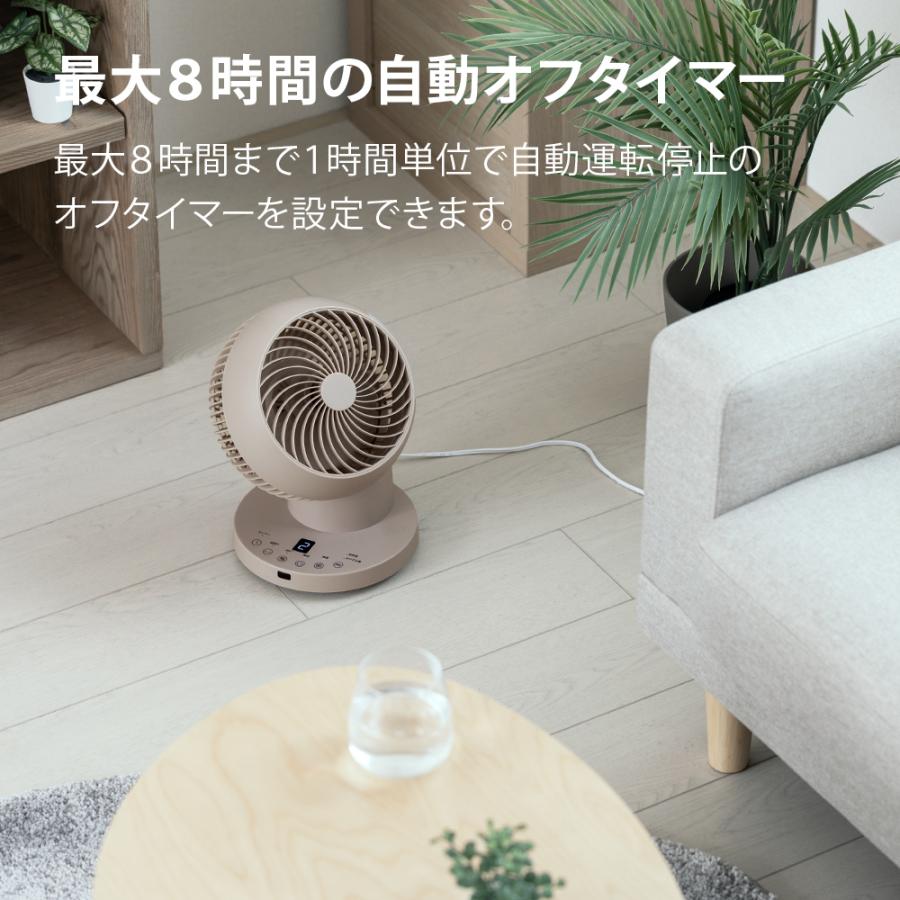 360°首振り サーキュレーター リモコン付き タイマー付き 分解して