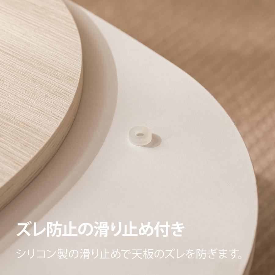 こたつ 大理石調 木目調 楕円形こたつテーブル 105×60cm 丸型こたつ 円
