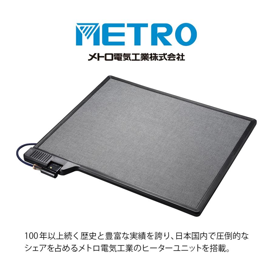 おおたけ フラットヒーターこたつ 正方形 80×80cm コンパクト 省エネ